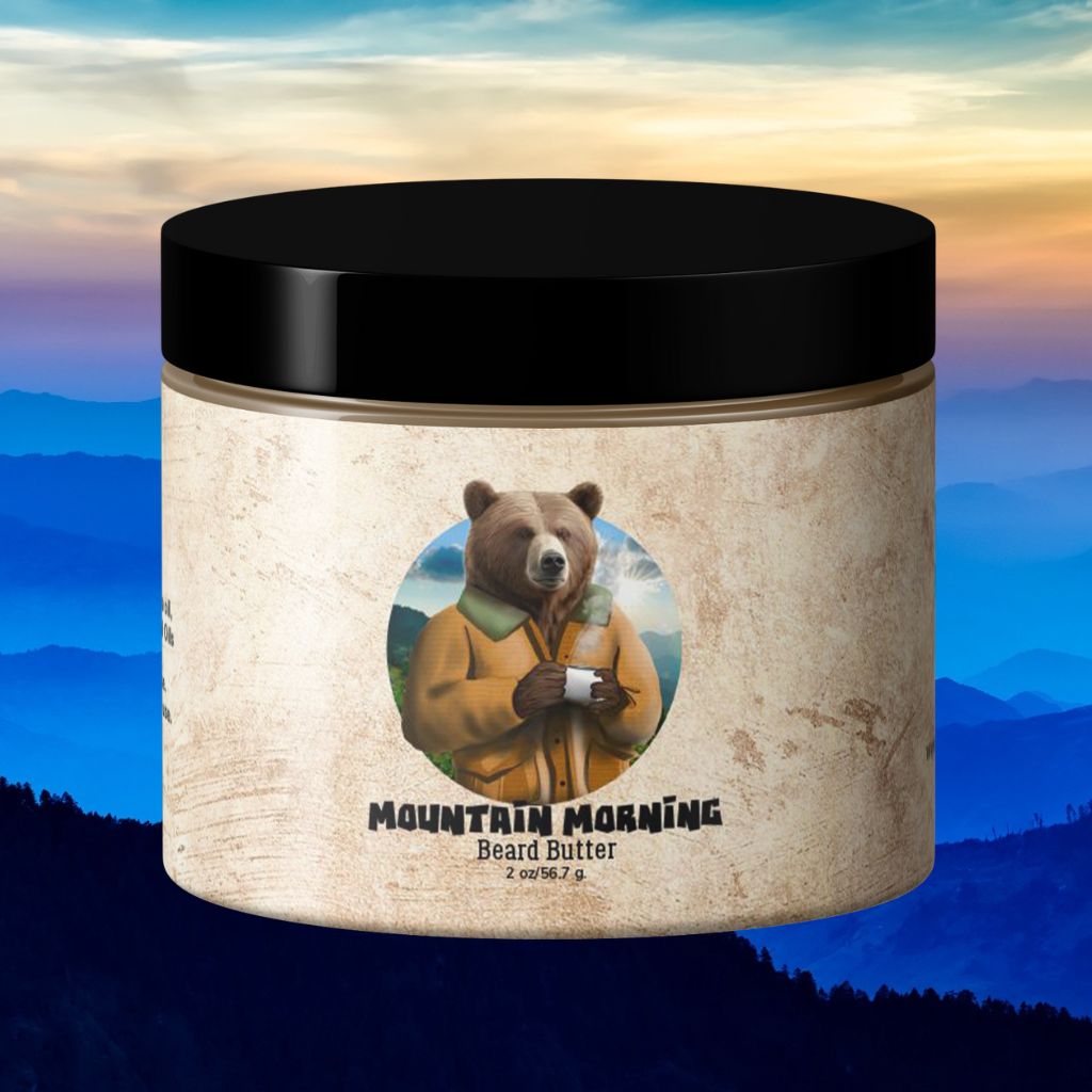 Mountain Morning-A Rugged Coffee Beard Butter