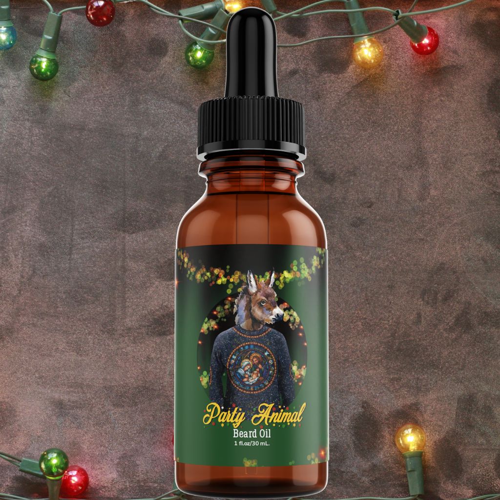 Party Animal-An Ugly Christmas Sweater Beard Oil