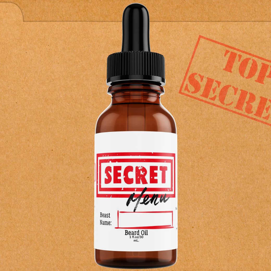 Secret Menu Beard Oil (for Ruddy Beast Facebook Group Members Only)