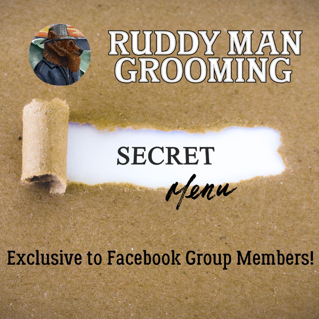 Secret Menu Beard Oil (for Ruddy Beast Facebook Group Members Only)