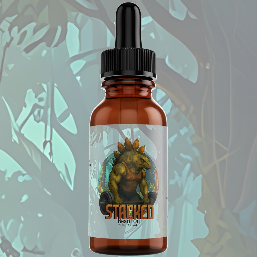 🏋🏼Stacked-Powerlifting Beard Oil