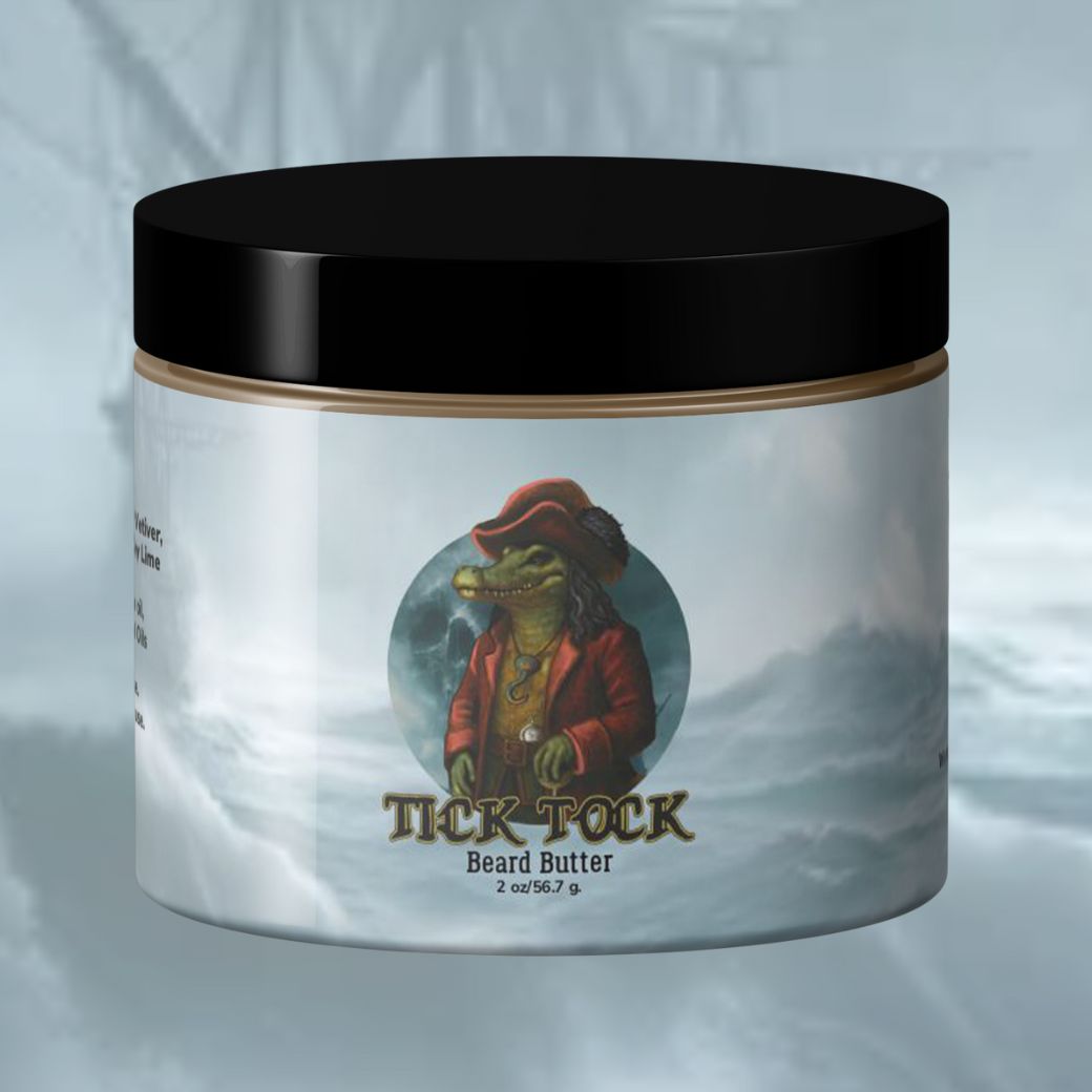 Tick Tock-A Pirate Hunting Beard Butter