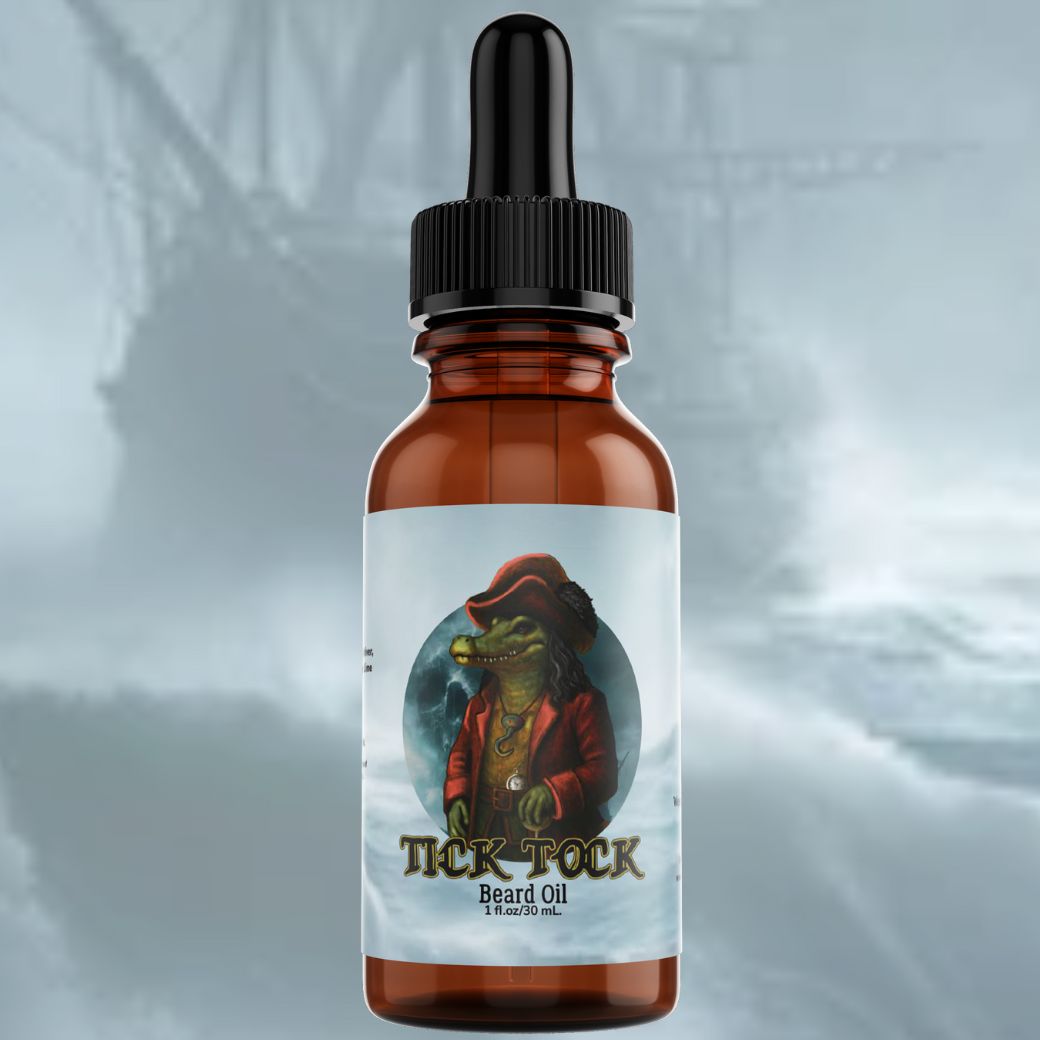 Tick Tock-A Pirate Hunting Beard Oil