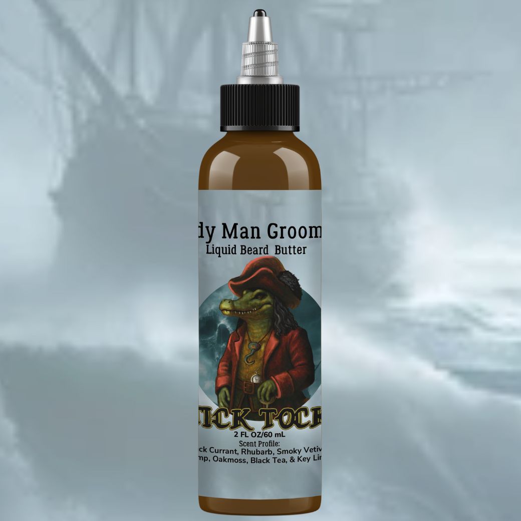 Tick Tock-A Pirate Hunting Liquid Beard Butter