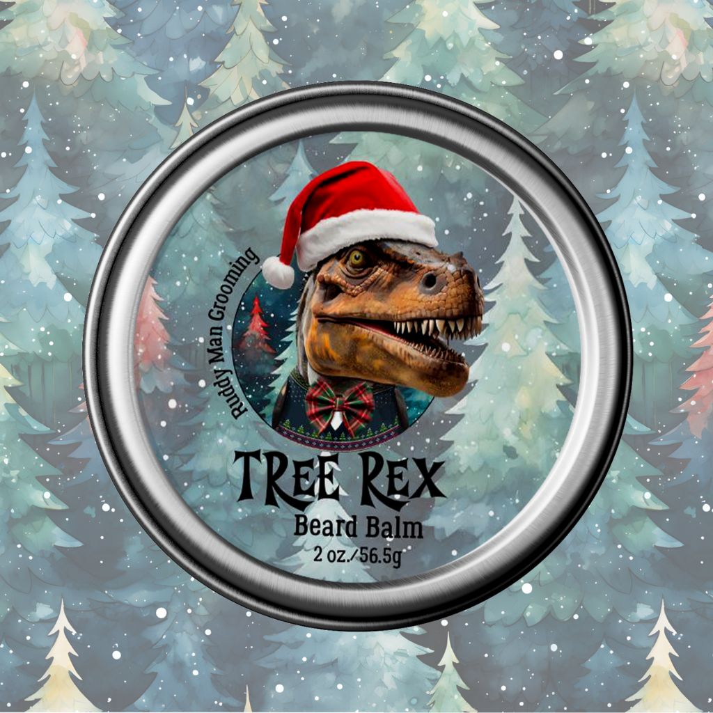 Tree Rex-A Ferociously Festive Beard Balm