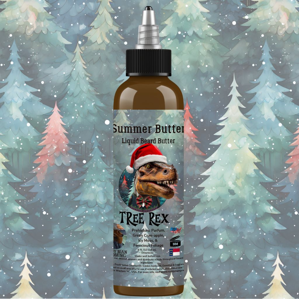 Tree Rex-A Ferociously Festive Liquid Beard Butter
