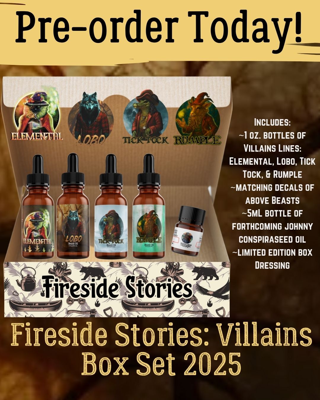 Fireside Stories: Villains Box &#39;25