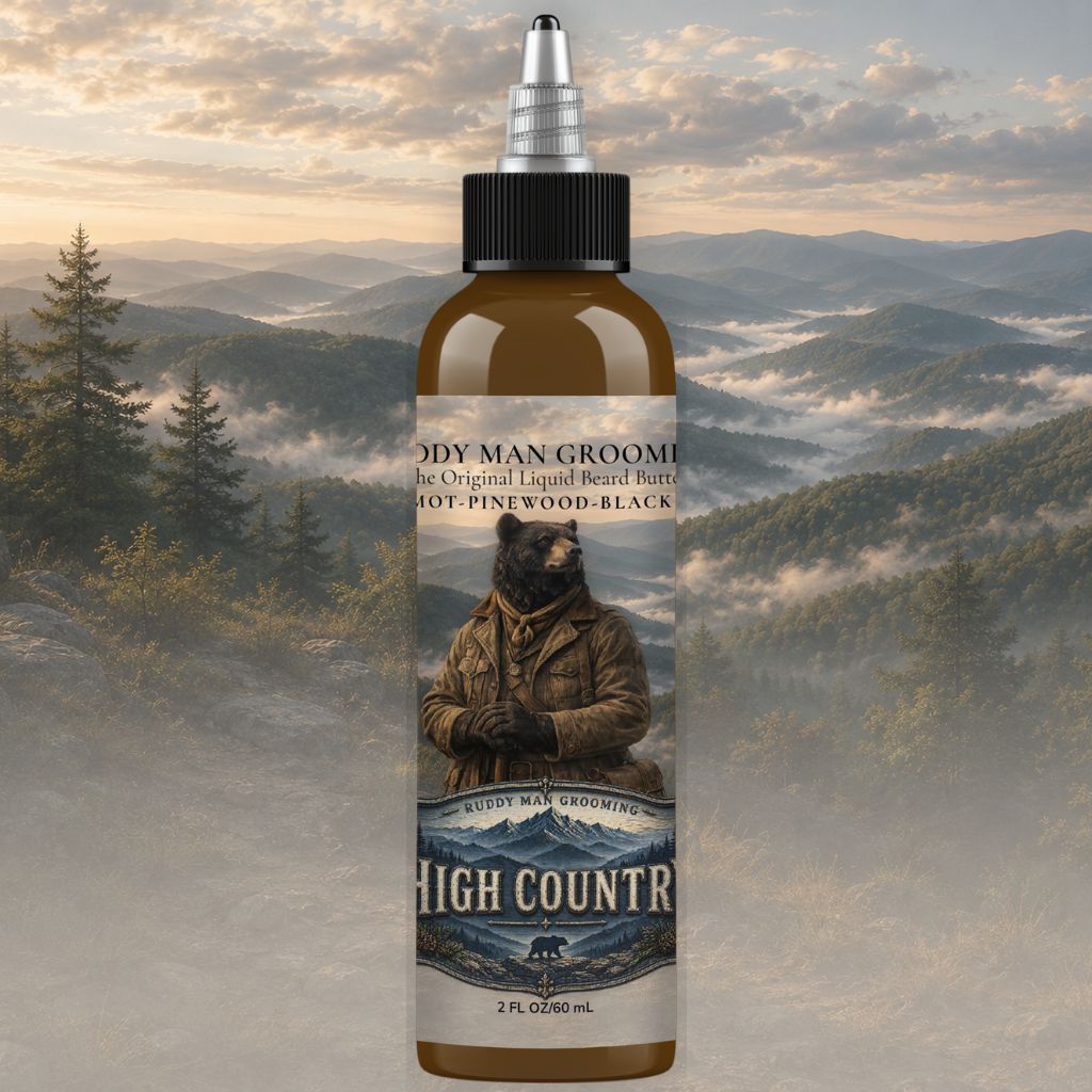 🐻High Country-The Original Dark Citrus Woods Liquid Beard Butter