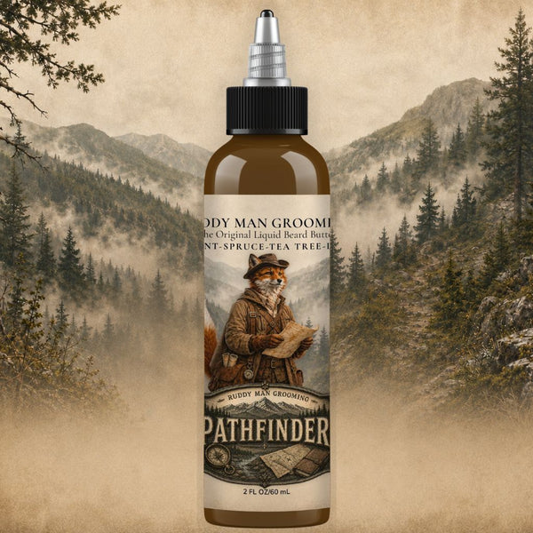 🦊Pathfinder-The Original Fresh Mint Liquid Beard Butter - Ruddy Man ...