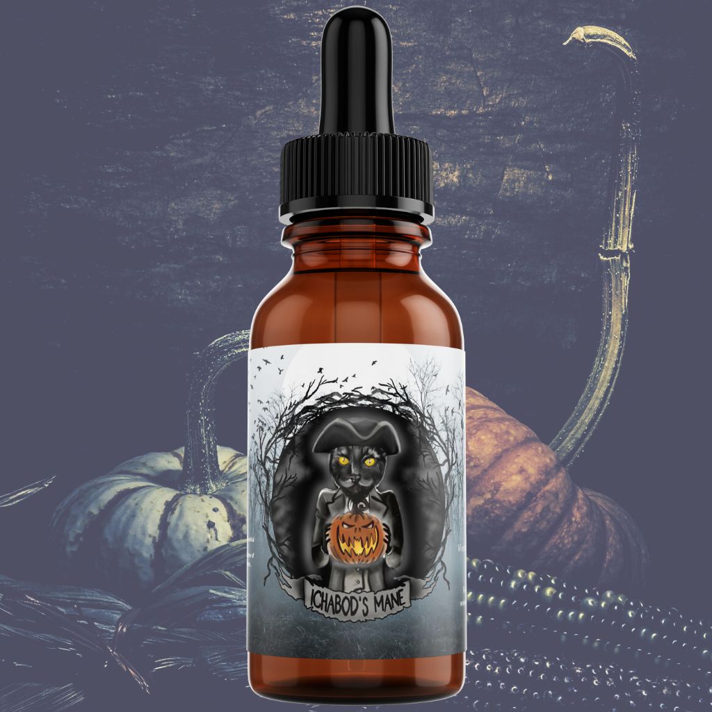 Ichabod&#39;s Mane-A Pumpkin Spice Beard Oil