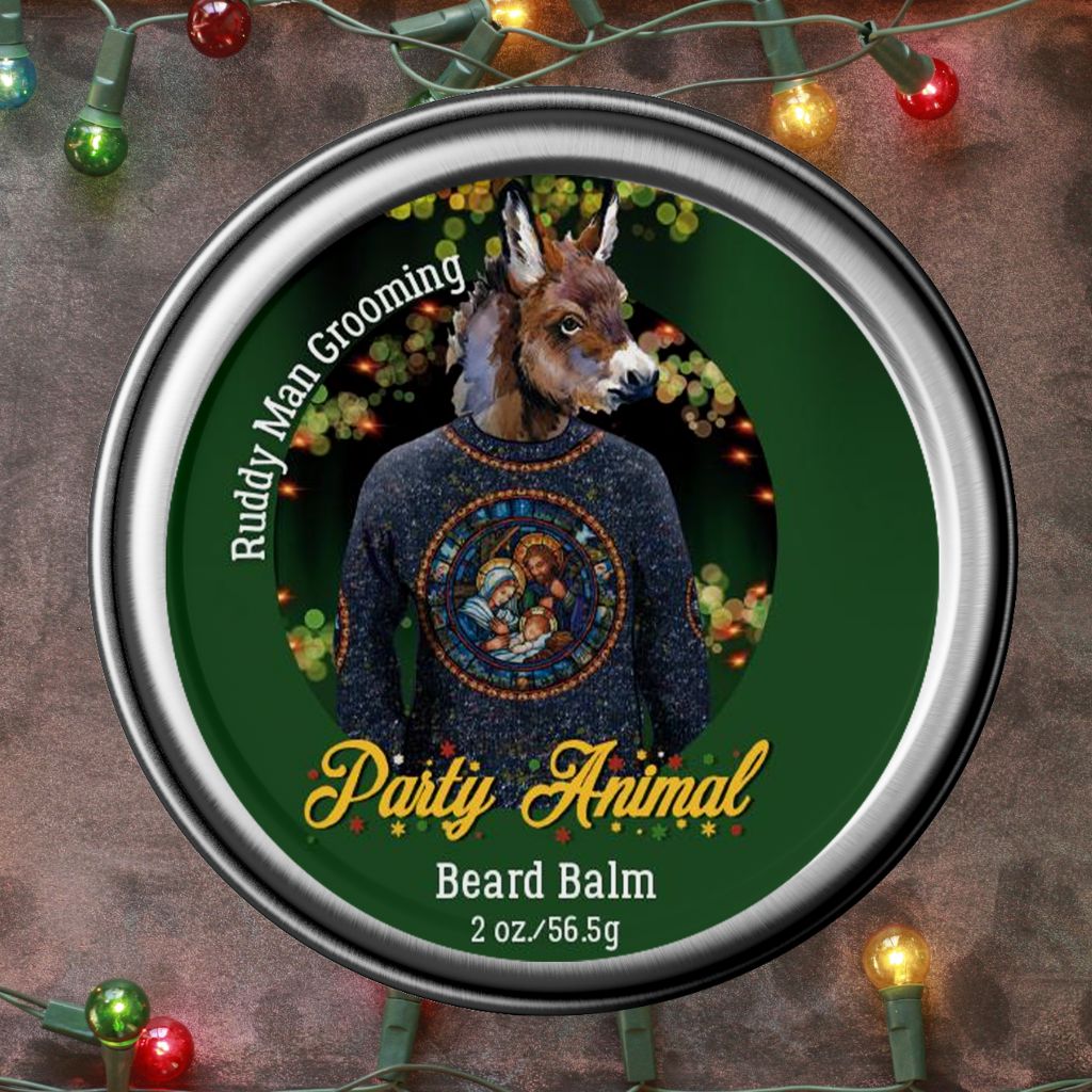 Party Animal-An Ugly Christmas Sweater Beard Balm