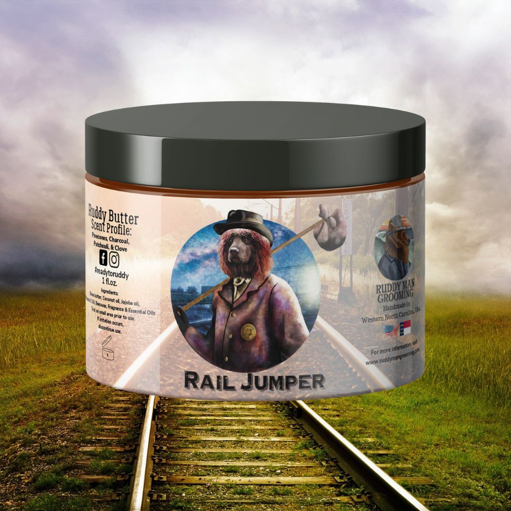 Rail Jumper-A Rugged Traveler&#39;s Beard Butter
